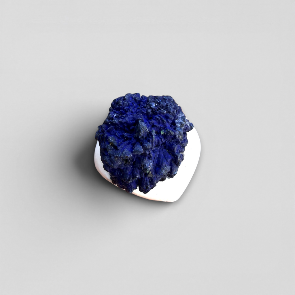 Azurite White ring